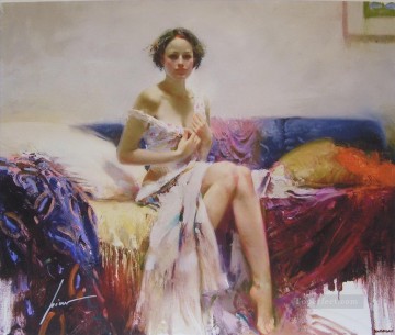 Impresionismo Painting - Pino Daeni 10 bella mujer dama